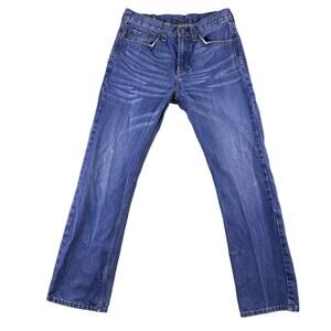 Bullhead Gravels Mens Jeans Blue Tag Size 31x30 Straight Denim Slight distressed